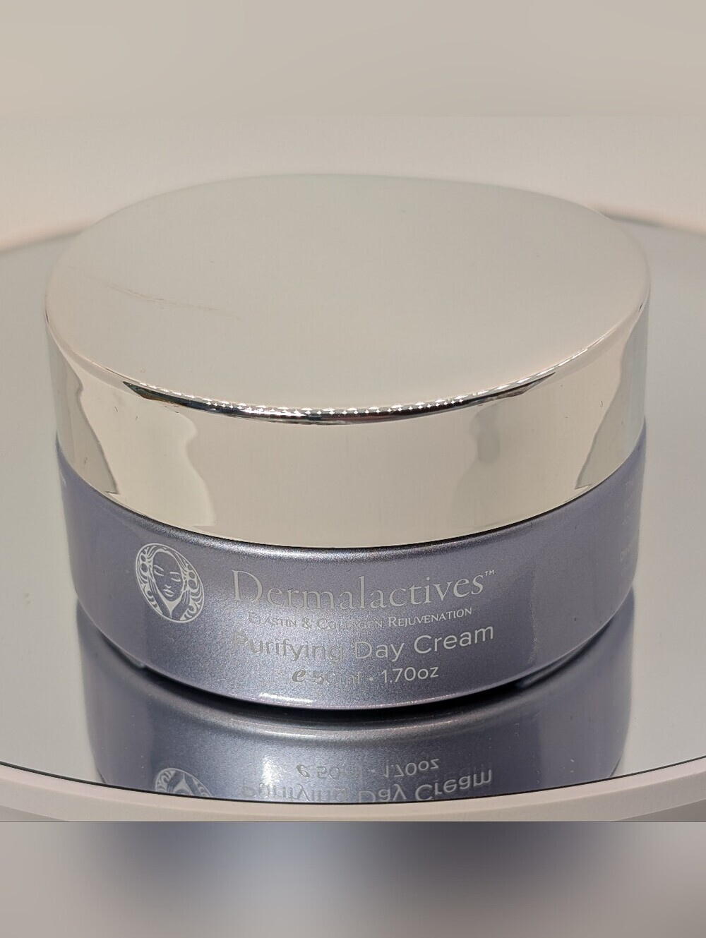 NWOT Dermalactives Purifying Day Cream - Silver/Gray